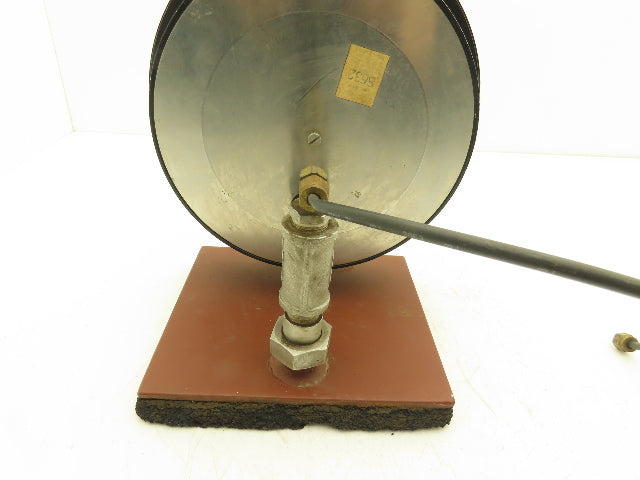 Ashcroft Air Pressure Test Gauge 15 psi 8" Adjustable Offset 0.05 psi Subdiv