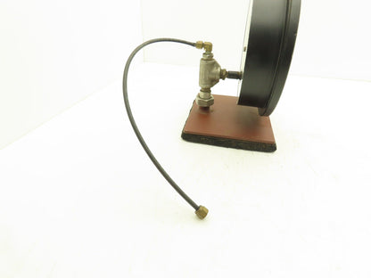 Ashcroft Air Pressure Test Gauge 15 psi 8" Adjustable Offset 0.05 psi Subdiv