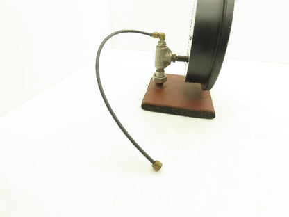 Ashcroft Air Pressure Test Gauge 15 psi 8" Adjustable Offset 0.05 psi Subdiv