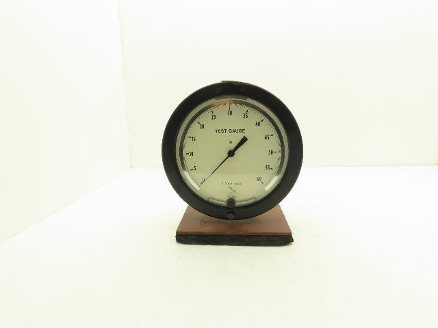 Ashcroft Air Pressure Test Gauge 60 psi 8" Adjustable Offset 0.2 psi Subdiv