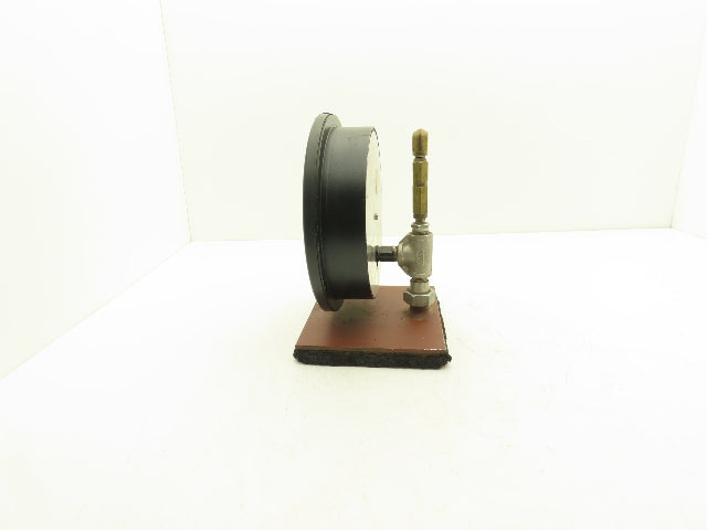 Ashcroft Air Pressure Test Gauge 60 psi 8" Adjustable Offset 0.2 psi Subdiv