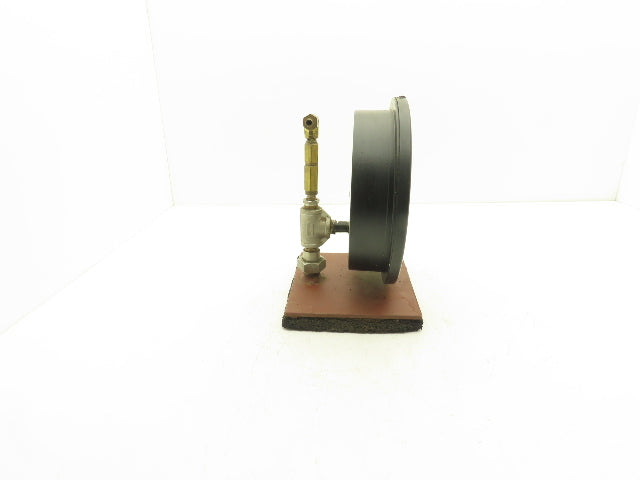 Ashcroft Air Pressure Test Gauge 60 psi 8" Adjustable Offset 0.2 psi Subdiv
