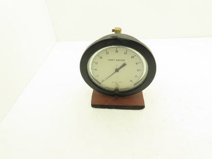 Ashcroft Air Pressure Test Gauge 60 psi 8" Adjustable Offset 0.2 psi Subdiv