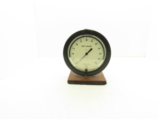 Ashcroft Air Pressure Test Gauge 60 psi 8" Adjustable Offset 0.2 psi Subdiv