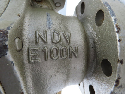 NDV Nippon E100N DN80 3" Flanged 2-Way Ball Valve & Pneumatic Actuator EPN1101N