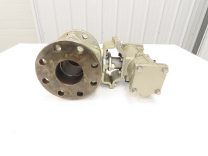 NDV Nippon E100N DN80 3" Flanged 2-Way Ball Valve & Pneumatic Actuator EPN1101N