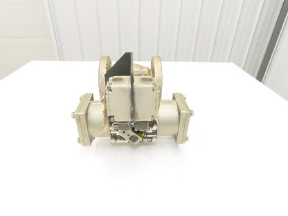 NDV Nippon E100N DN65 2.5" Flanged 2-Way Ball Valve Pneumatic Actuator EPN1101N