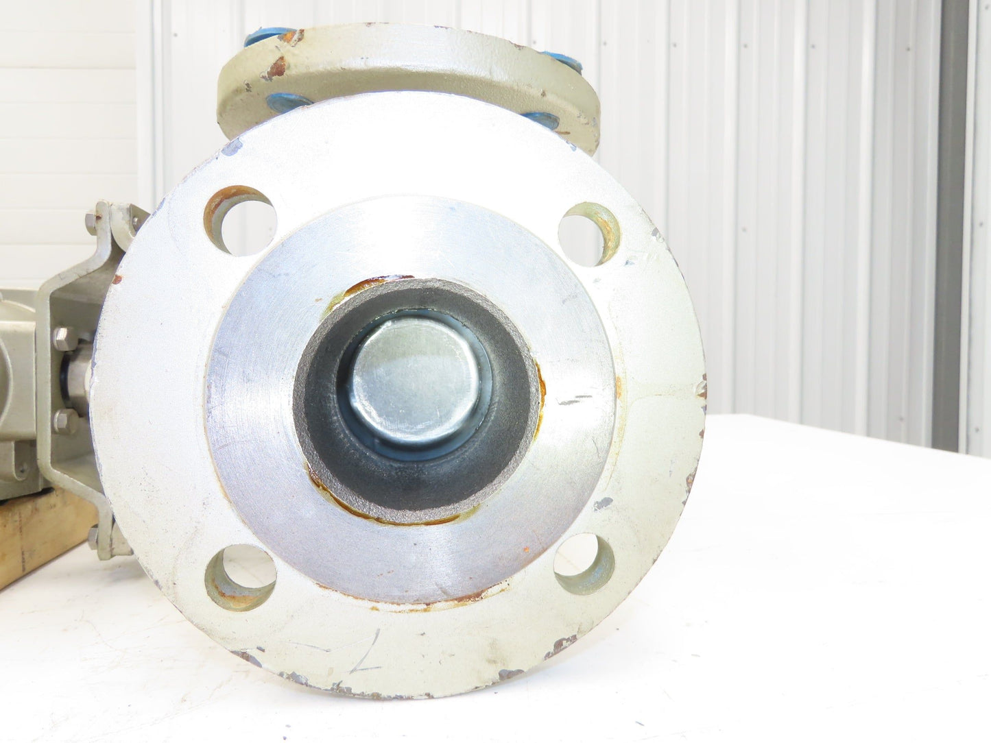 NDV Nippon E300N DN65 2.5" Flanged 3-Way Ball Valve Pneumatic Actuator EPN1304N