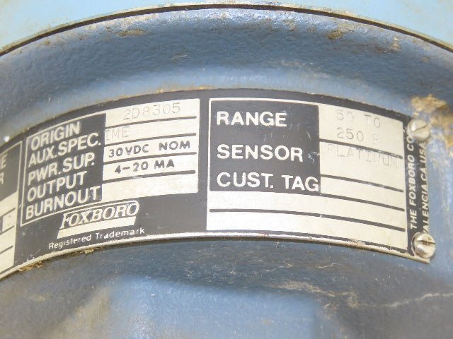 Foxboro E94-Q30L Temperature Transmitter 50-250° 30vdc Haz Loc