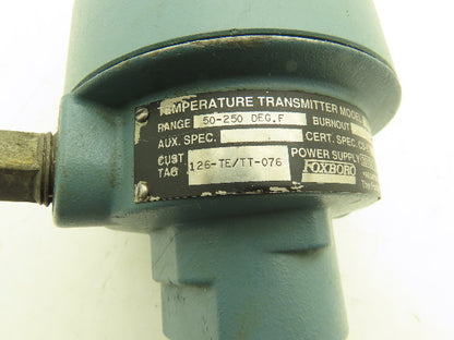Foxboro RTT10-AQFL-S006 Temperature Transmitter 50-250° 30vdc Haz Loc