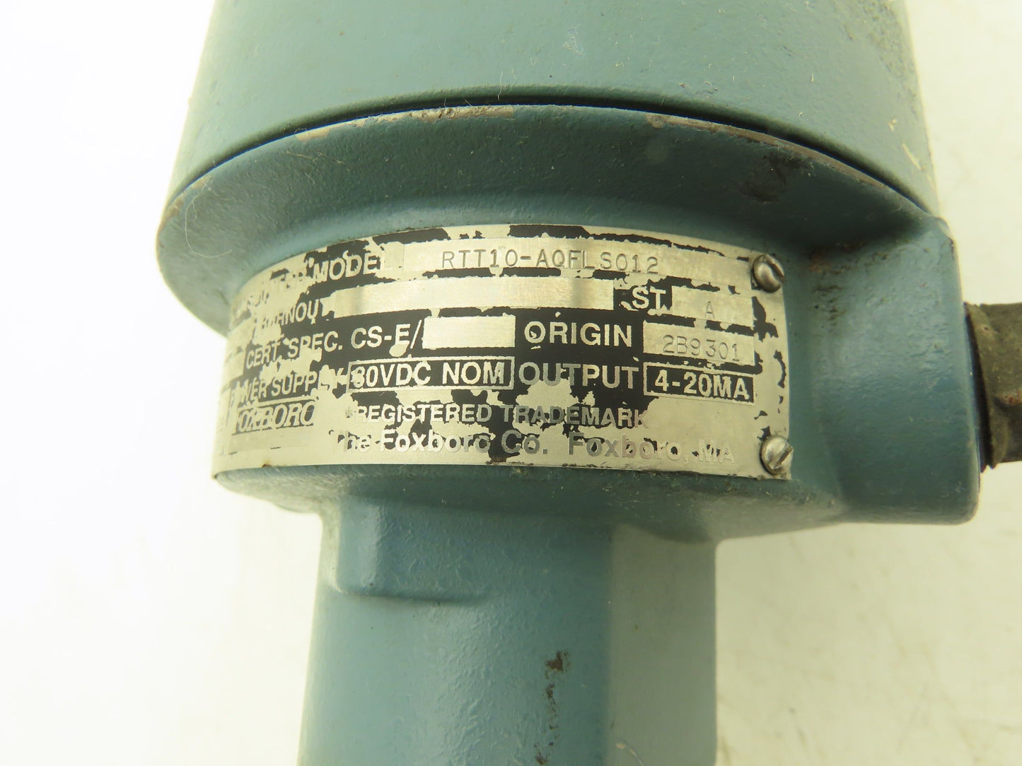 Foxboro RTT10-AQFLS012 Temperature Transmitter 0-150° 30VDC Haz Loc