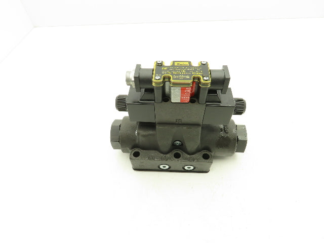 Parker D1VHW004CNYGF56 Hydraulic Directional Control Solenoid Valve 120V