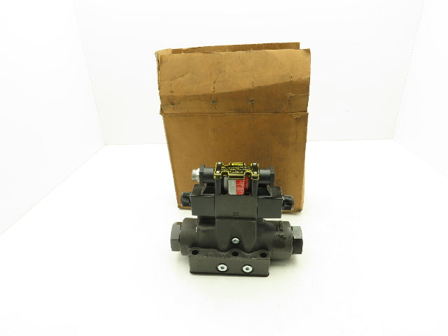 Parker D1VHW004CNYGF56 Hydraulic Directional Control Solenoid Valve 120V