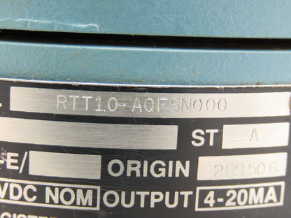Foxboro RTT10-AQFSN000 Temperature Transmitter 4-20MA 30vdc Haz Loc
