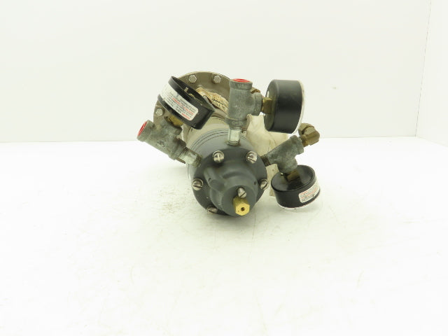 ITT 3/4-2000-PN-345-C1 Pneumatic Diaphragm Valve w/Siemens Positioner 73N-B