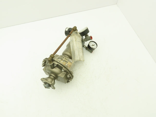 ITT 3/4-2000-PN-345-C1 Pneumatic Diaphragm Valve w/Siemens Positioner 73N-B