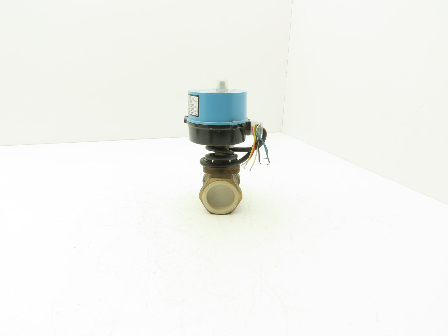 Kitz LLBS7 Electric Motorized Bronze Ball Valve 1-1/2" Threaded 24VDC Actuator