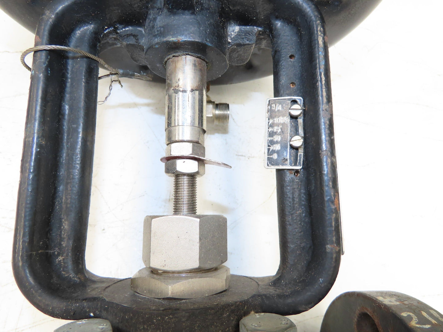 Spence J3KG613 Pneumatic Diaphragm Globe Control Valve 1-1/2" Stainless