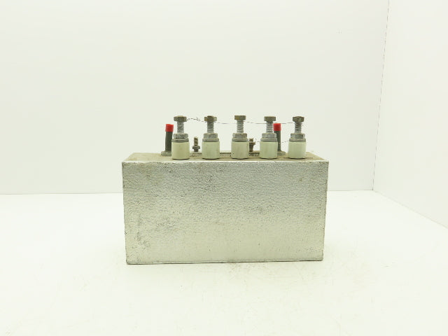 GE General Electric 19F605XA Pyranol Oil Filled Capacitor 300 Kvar 800V