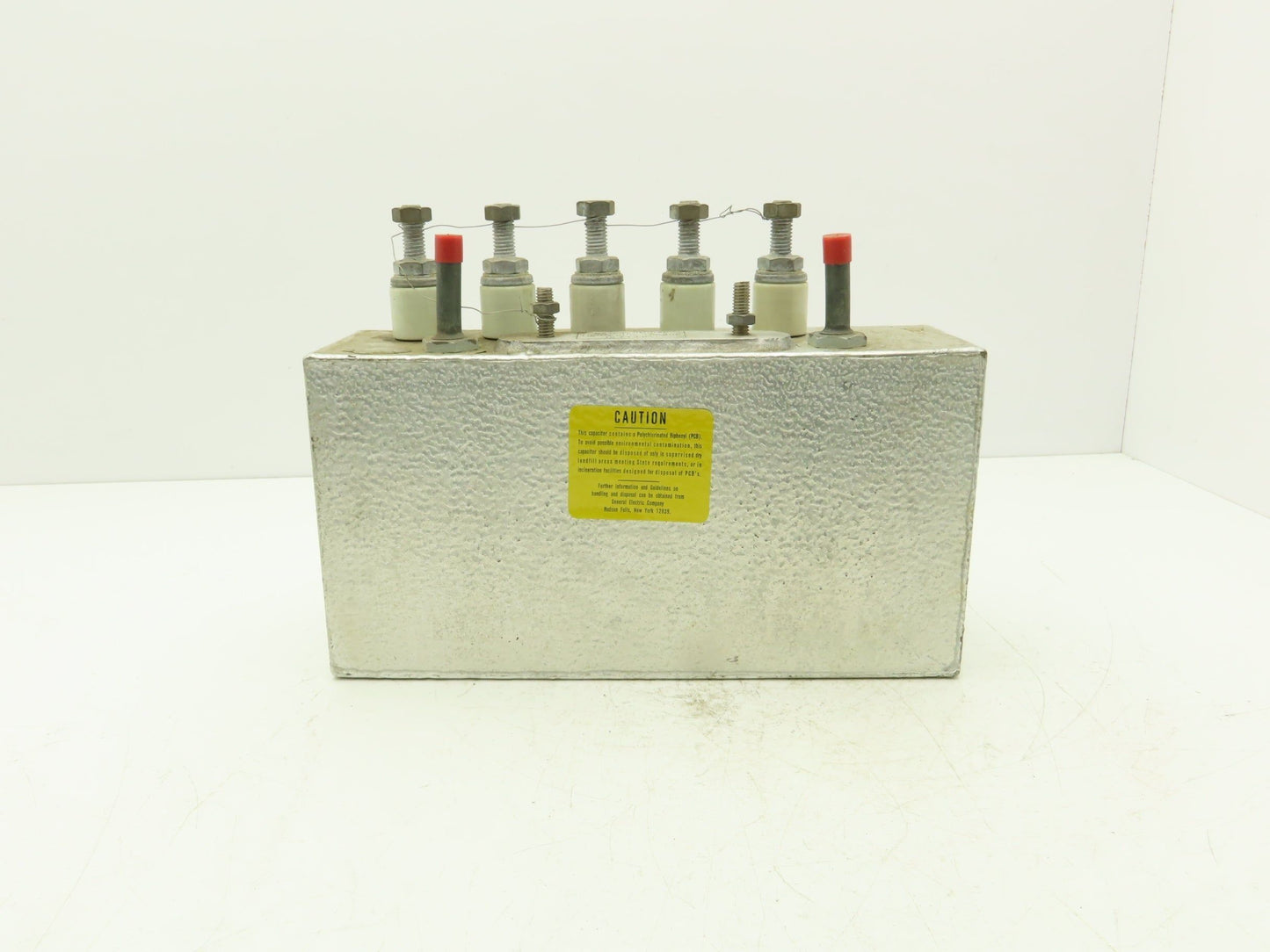 GE General Electric 19F605XA Pyranol Oil Filled Capacitor 300 Kvar 800V