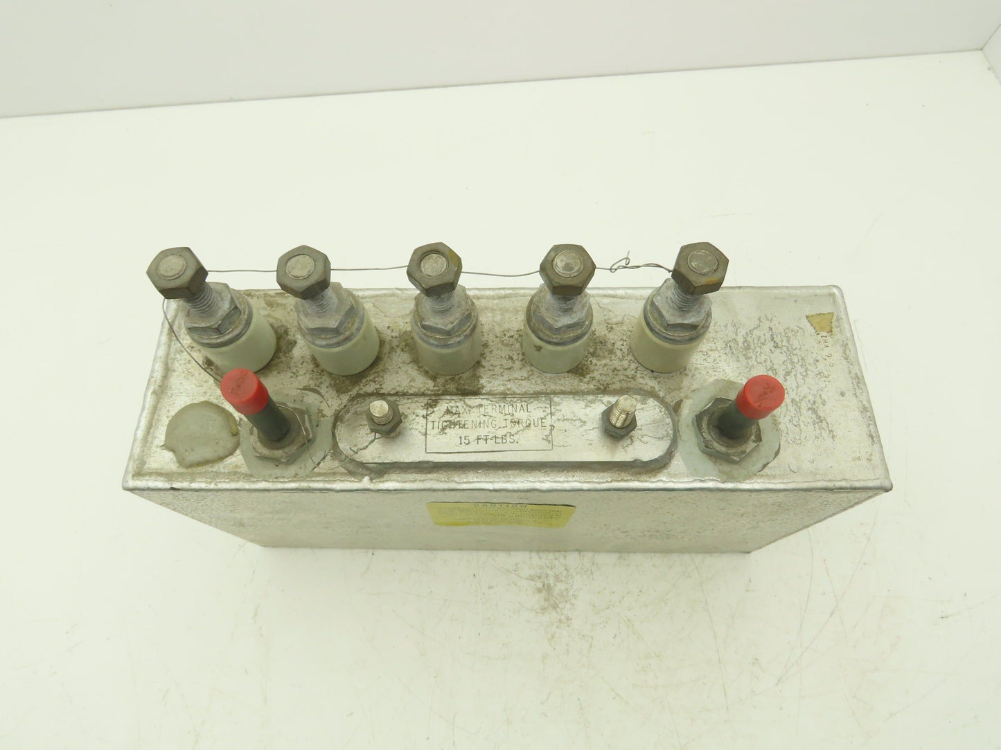 GE General Electric 19F605XA Pyranol Oil Filled Capacitor 300 Kvar 800V