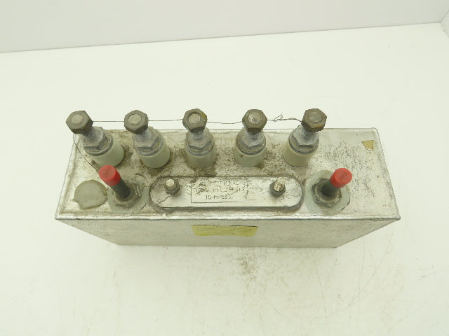 GE General Electric 19F605XA Pyranol Oil Filled Capacitor 300 Kvar 800V