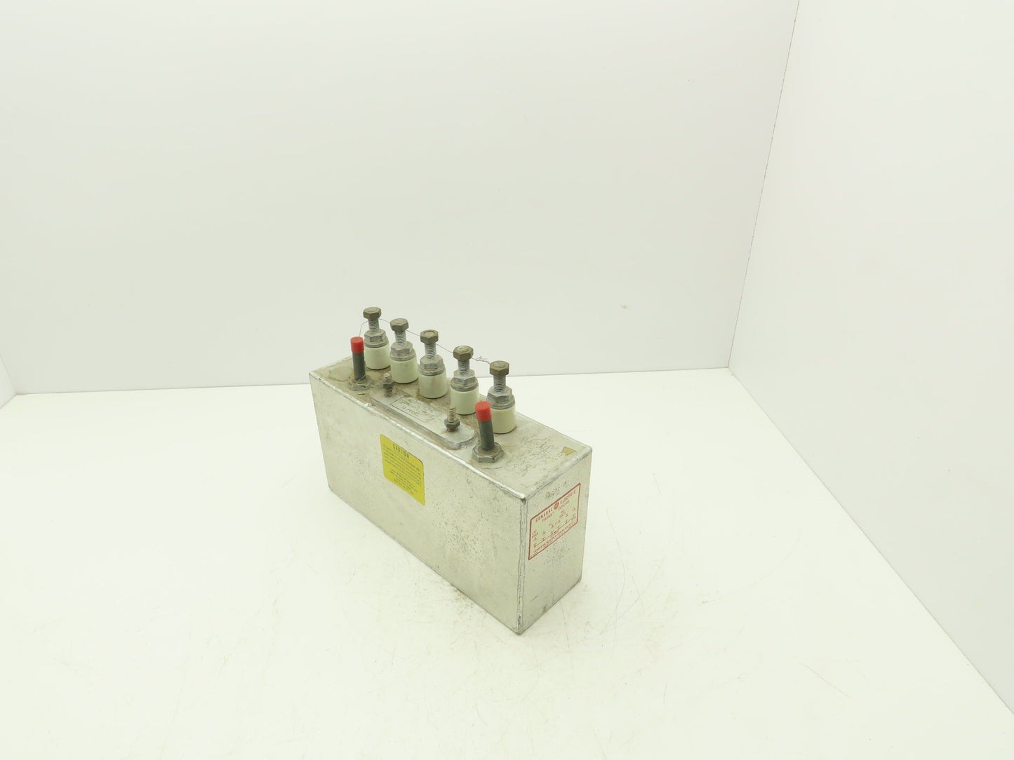 GE General Electric 19F605XA Pyranol Oil Filled Capacitor 300 Kvar 800V