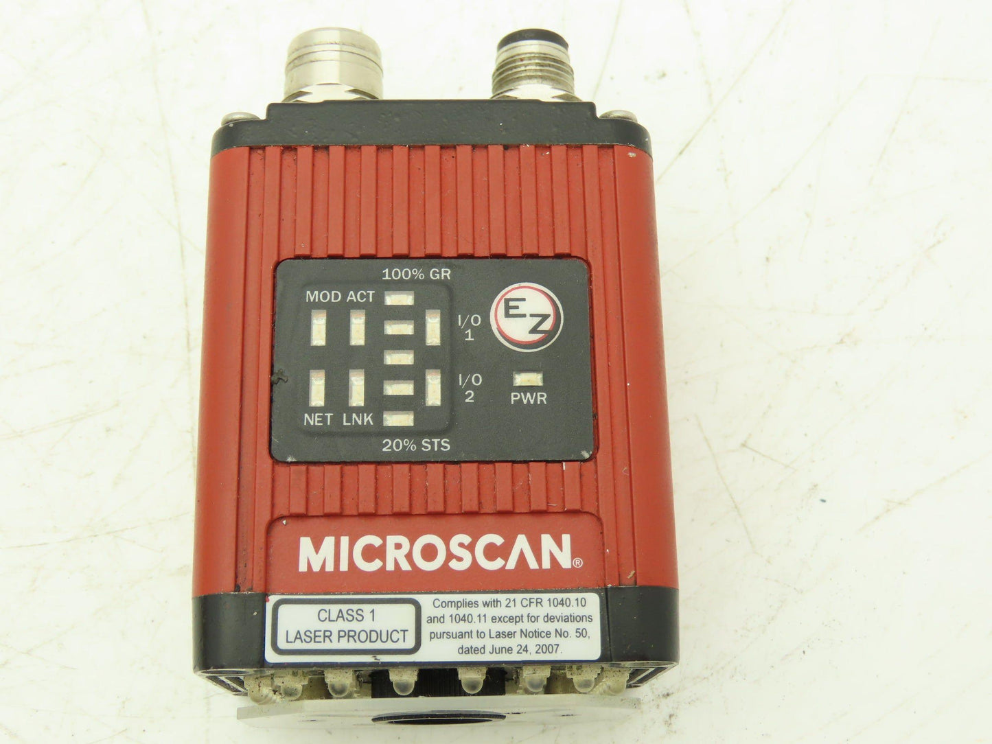 MicroScan FIS-6801-1210G QX Hawk Barcode Scanner Optical Imager 30° Lens