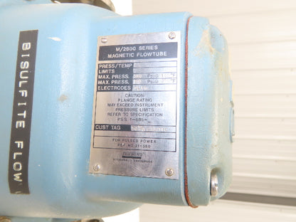 Foxboro 2893-SBBB-PPG-G Magnetic Flowtube Transmitter Meter Flow Tube 120VAC