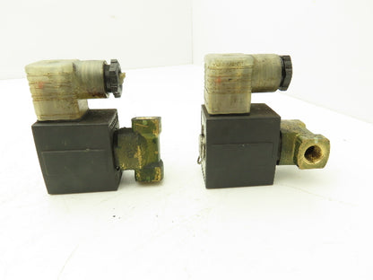 SMC VX2320-X259 Pneumatic Air Solenoid Valve 0.5MPa 24VDC coil Lot of 2