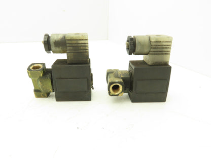 SMC VX2320-X259 Pneumatic Air Solenoid Valve 0.5MPa 24VDC coil Lot of 2