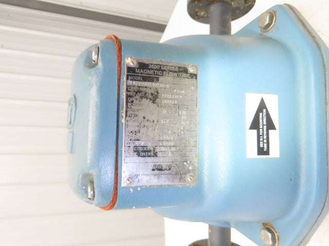 Foxboro 280H-SBBA-TSG-G Magnetic Flow Meter 1/2" Flow Tube 2800 Series 120VAC