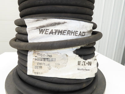 Weatherhead H24512-250R 3/4" ID Hydraulic Hose Hi-R-Flex 2250psi  200' Spool