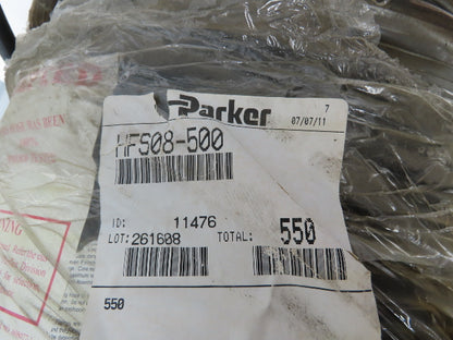 Parker HFS08 1/2" ID Hydraulic Hose 2500psi 500' Spool Parflex Firescreen