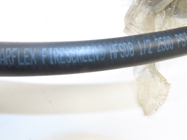 Parker HFS08 1/2" ID Hydraulic Hose 2500psi 500' Spool Parflex Firescreen