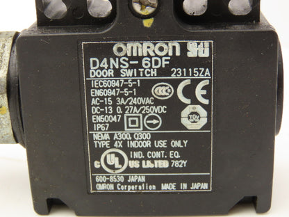 Omron D4NS-6DF Safety-Door Switch IP67 Lot of 3