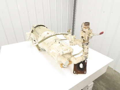 US Motors/Vickers PVB29 RS 20 CM 11 Hydraulic Pump Motor Assembly 29gpm 1500psi