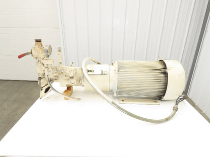 US Motors/Vickers PVB29 RS 20 CM 11 Hydraulic Pump Motor Assembly 29gpm 1500psi