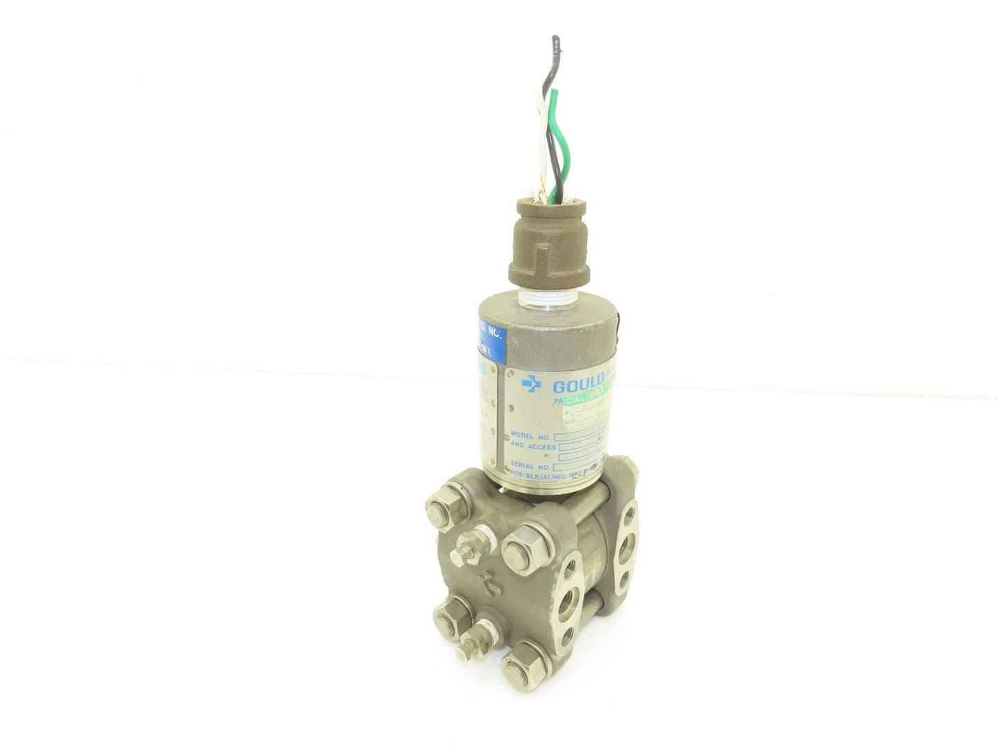 Gould Statham PD3000-030 Electronic Pressure Transmitter 30VDC 2000 PSI 1/8" NPT