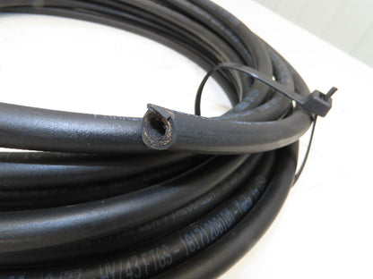 Parker HFS04  1/4"x 50' Hydraulic Hose 3000psi Parflex Firescreen