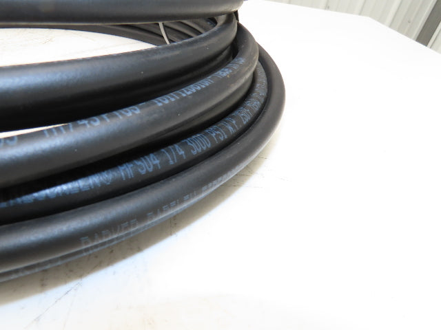 Parker HFS04  1/4"x 50' Hydraulic Hose 3000psi Parflex Firescreen