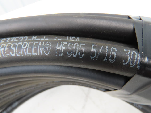 Parker HFS05  5/16"x 100' Hydraulic Hose 3000psi Parflex Firescreen