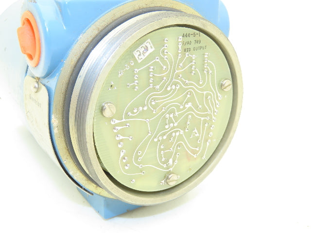 Rosemount 0444RL1U1B1E5 Temperature Transmitter 45VDC 100-250° F No Guage