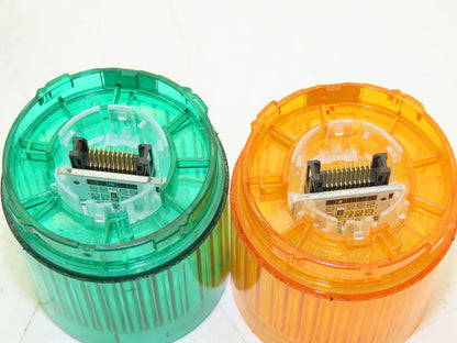 PatLite LR5-02LJB Signal Lamp Light Stack Tower Red Orange Green 24VDC 6.6W