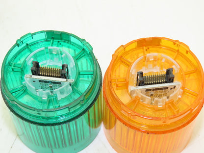 PatLite LR5-02LJB Signal Lamp Light Stack Tower Red Orange Green 24VDC 6.6W