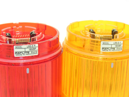 PatLite LR5-02LJB Signal Lamp Light Stack Tower Red Orange Green 24VDC 6.6W