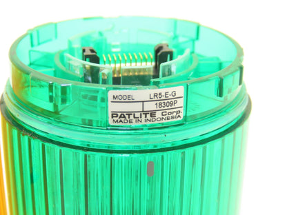 PatLite LR5-02LJB Signal Lamp Light Stack Tower Red Orange Green 24VDC 6.6W
