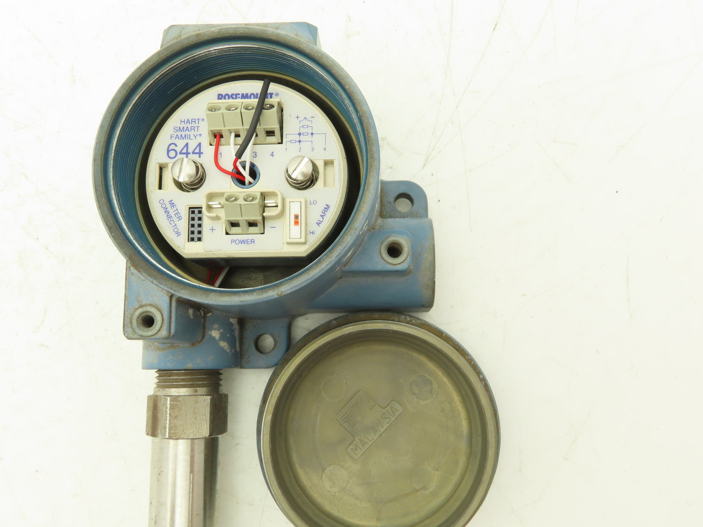 Rosemount 644HAE5J6F6XA Thermocouple 7" Probe Temperature Sensor 1/2" NPT