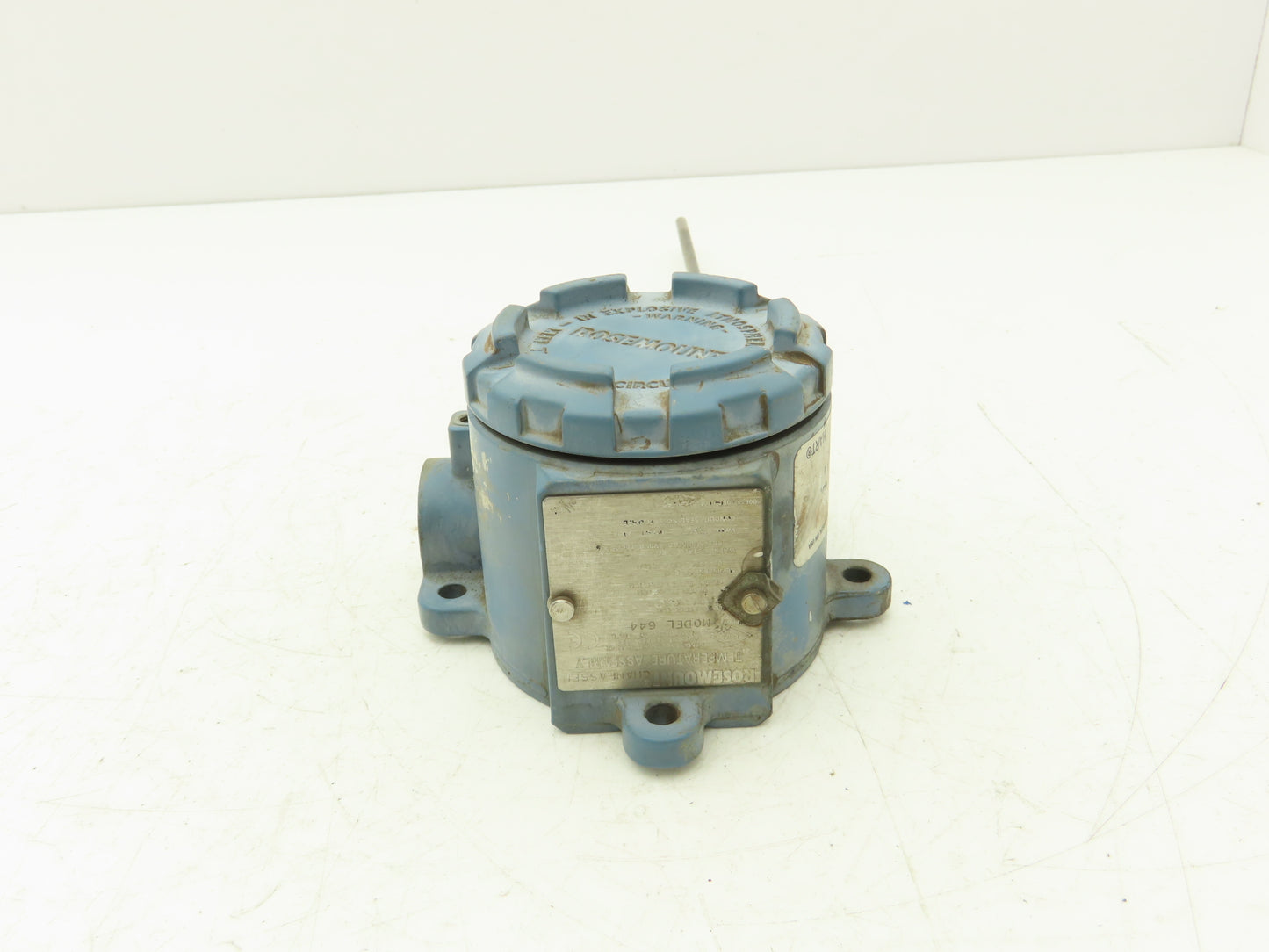 Rosemount 644HAE5J6F6XA Thermocouple 7" Probe Temperature Sensor 1/2" NPT