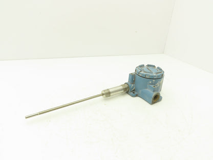 Rosemount 644HAE5J6F6XA Thermocouple 7" Probe Temperature Sensor 1/2" NPT